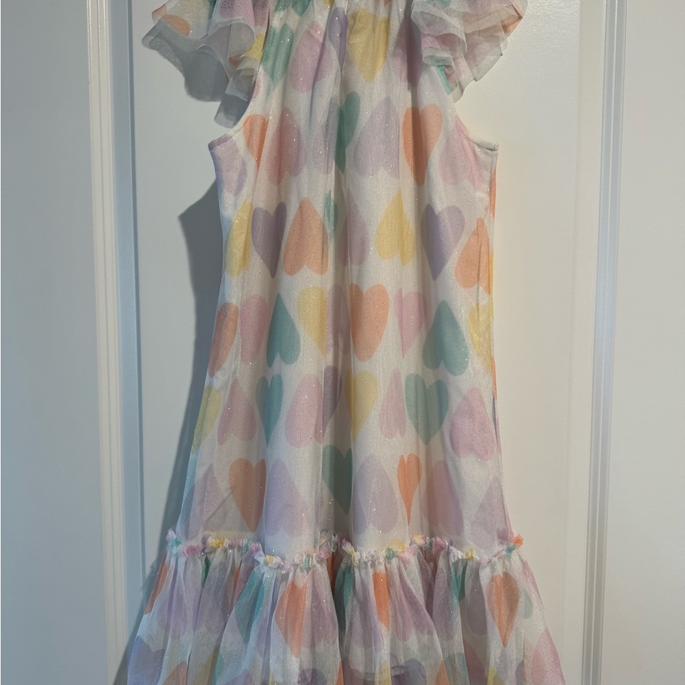 Colorful Heart H&M dress - kids size 10